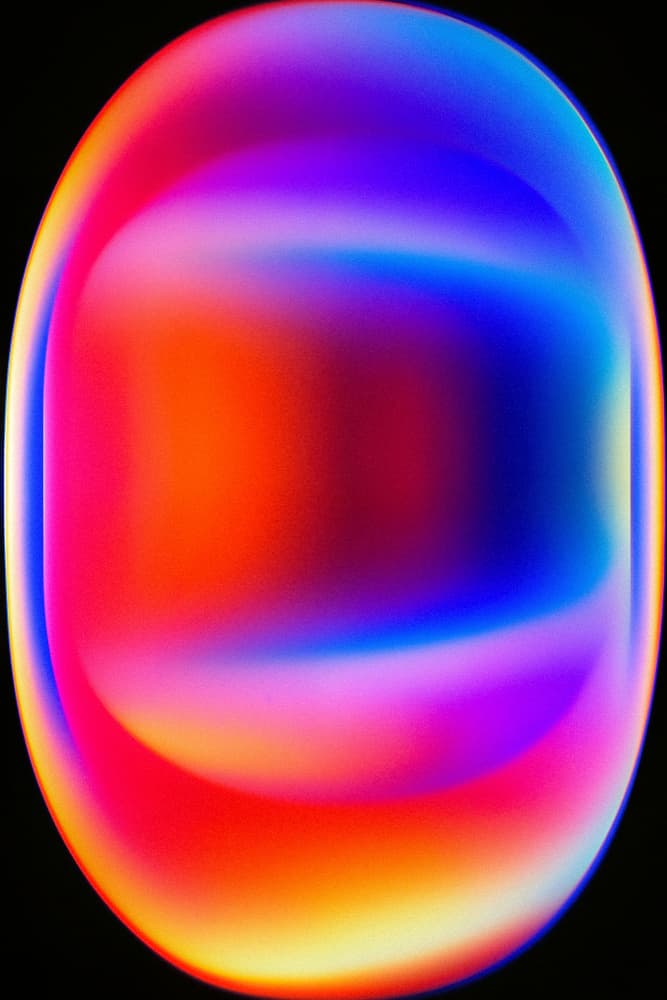 Vibrant Abstract Glow by Minorstep — canvas wall art