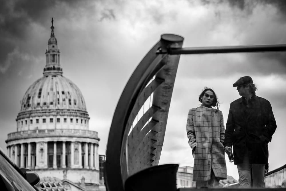 London St Paul's Stroll by Nader El Assy — canvas wall art