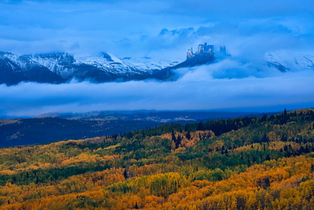 Autumn Mountain Majesty by John Fan — canvas wall art