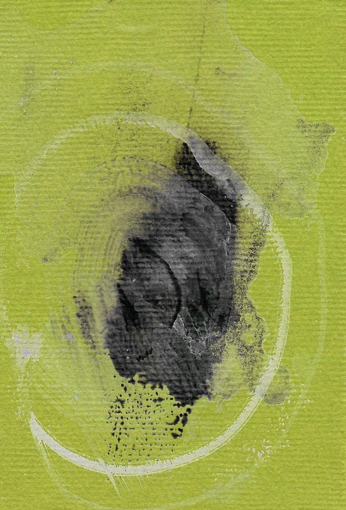 Abstract Green Swirl by Santhosh ch — canvas wall art