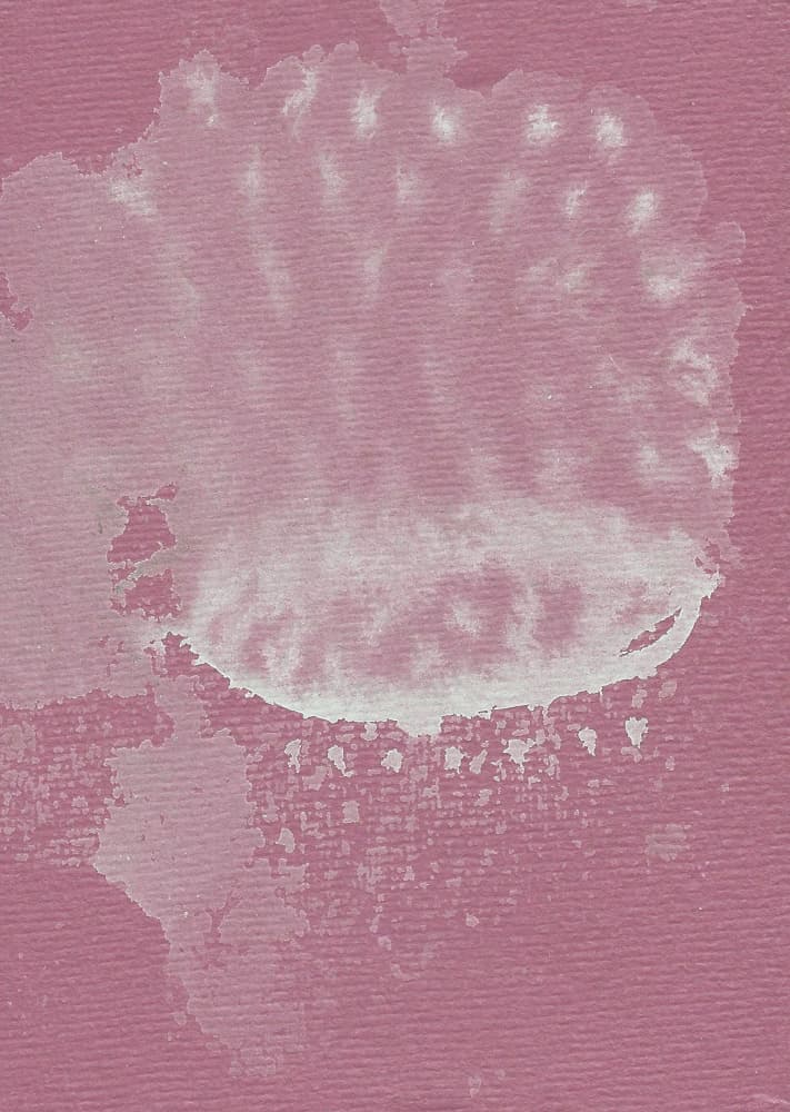 Ethereal Pink Shape by Santhosh ch — canvas wall art