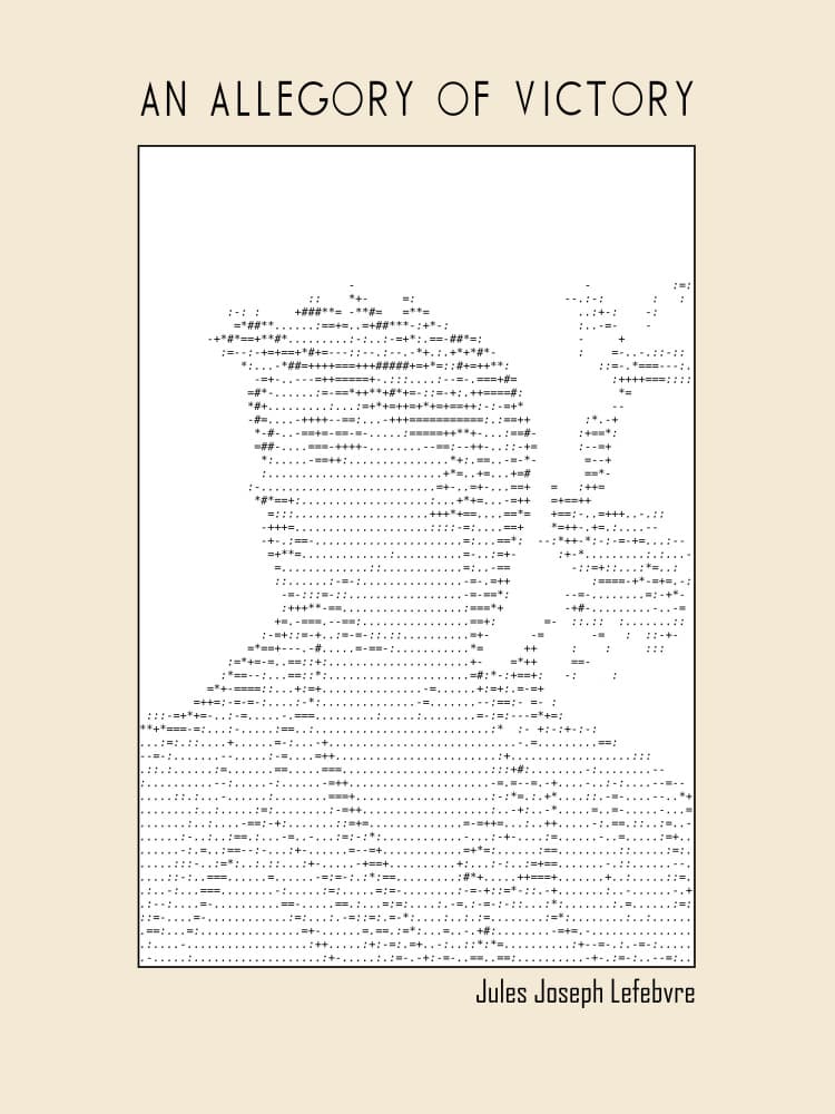 Allegorical Victory Figure by Doa Project — canvas wall art