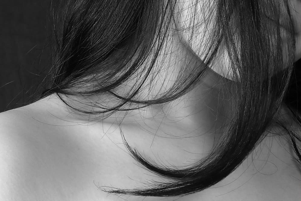 Elegant Hair and Shoulder by David McCracken — canvas wall art