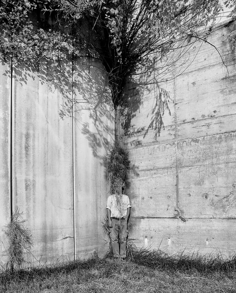 Man Blending With Nature by Carlo Ferrara — canvas wall art