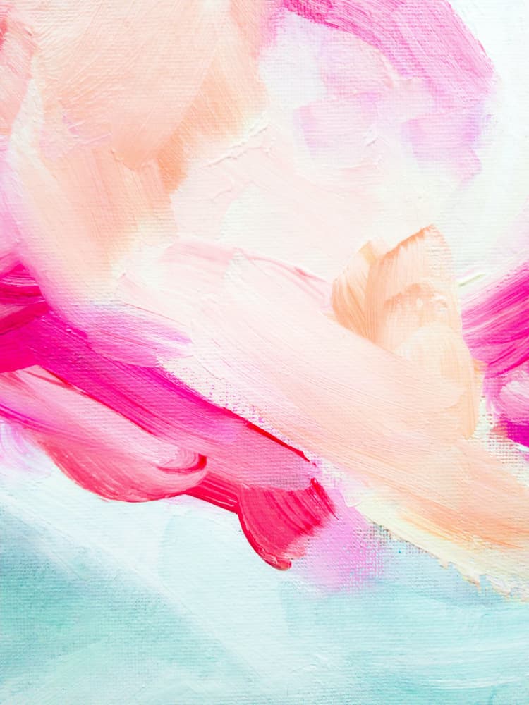 Vibrant Abstract Strokes by Ejaaz Haniff — canvas wall art
