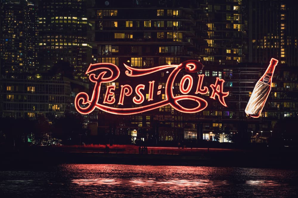Urban Neon Glow by Marco Tagliarino — canvas wall art