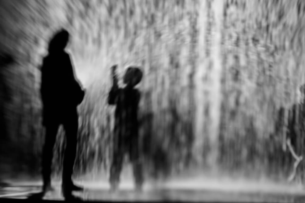 Dreamy Water Silhouettes by Hilde Ghesquiere — canvas wall art