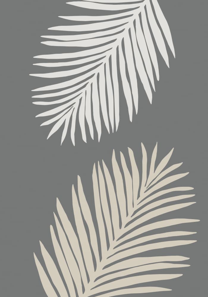 Minimalist Tropical Palms by Pictufy Studio — canvas wall art