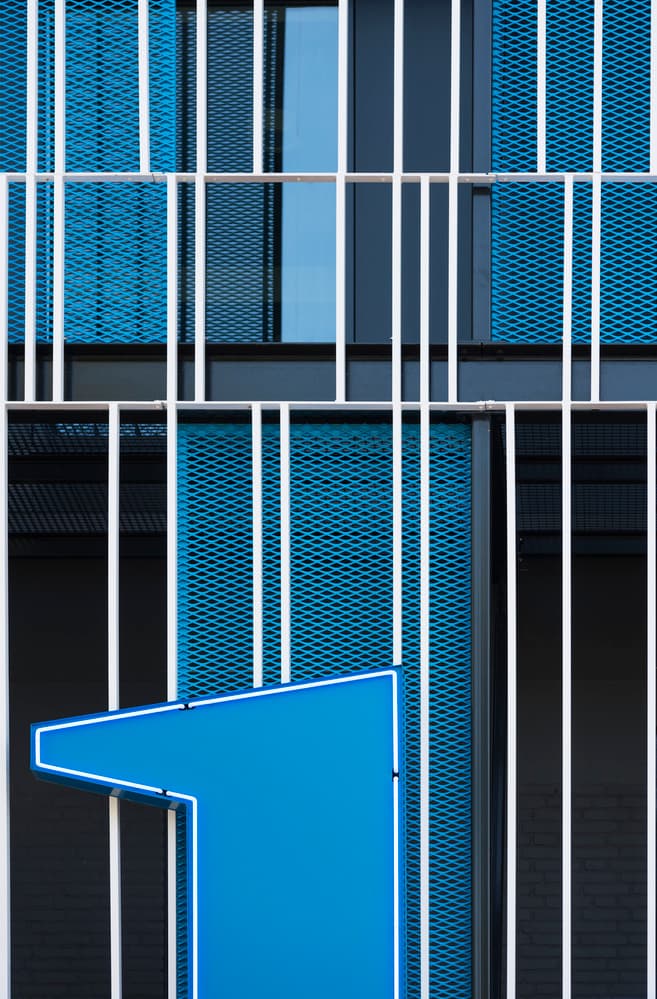 Blue Number One by Greetje van Son — canvas wall art