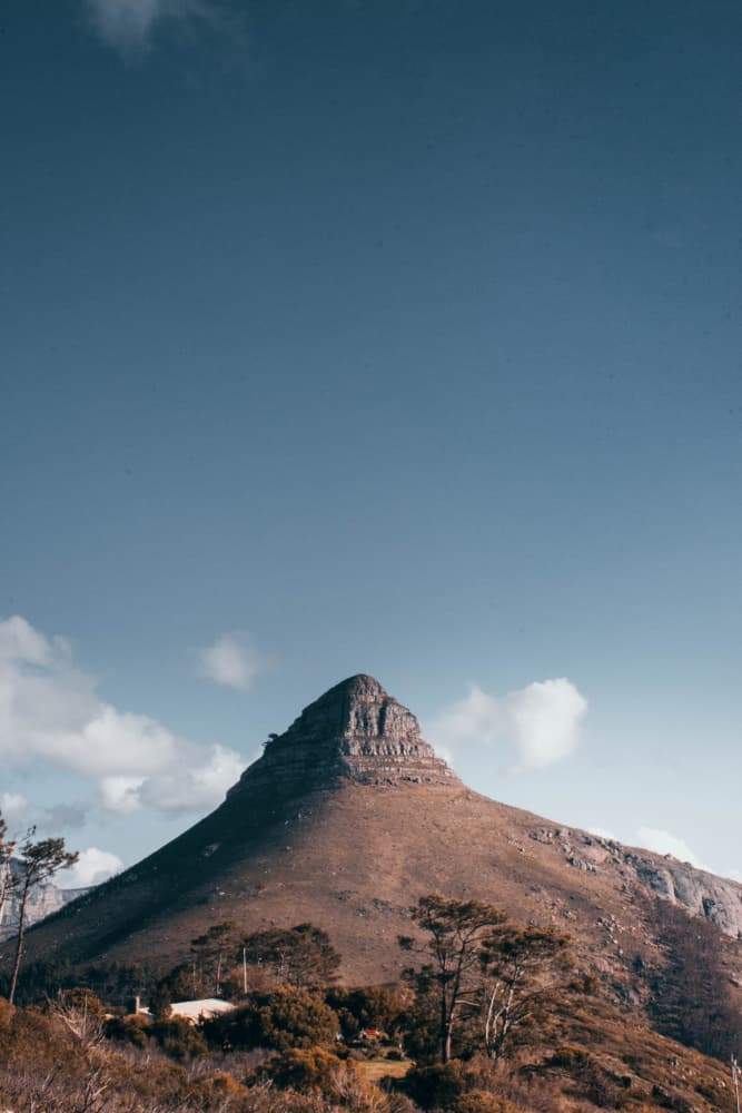 Majestic Lion's Head Mountain by Kauthar Isaacs — canvas wall art