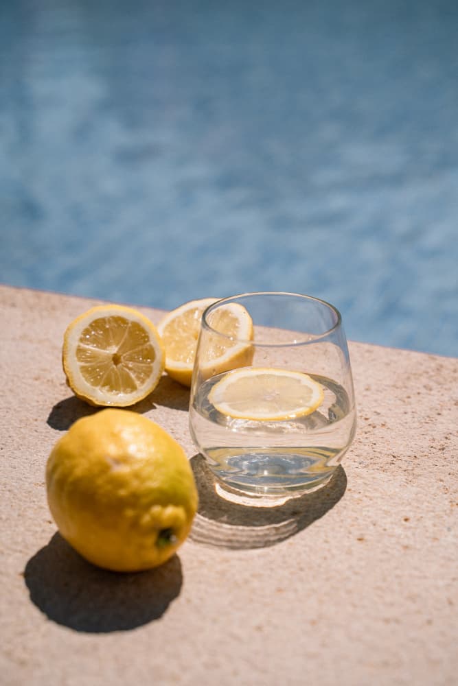Refreshing Lemon Water by Henrike Schenk — canvas wall art