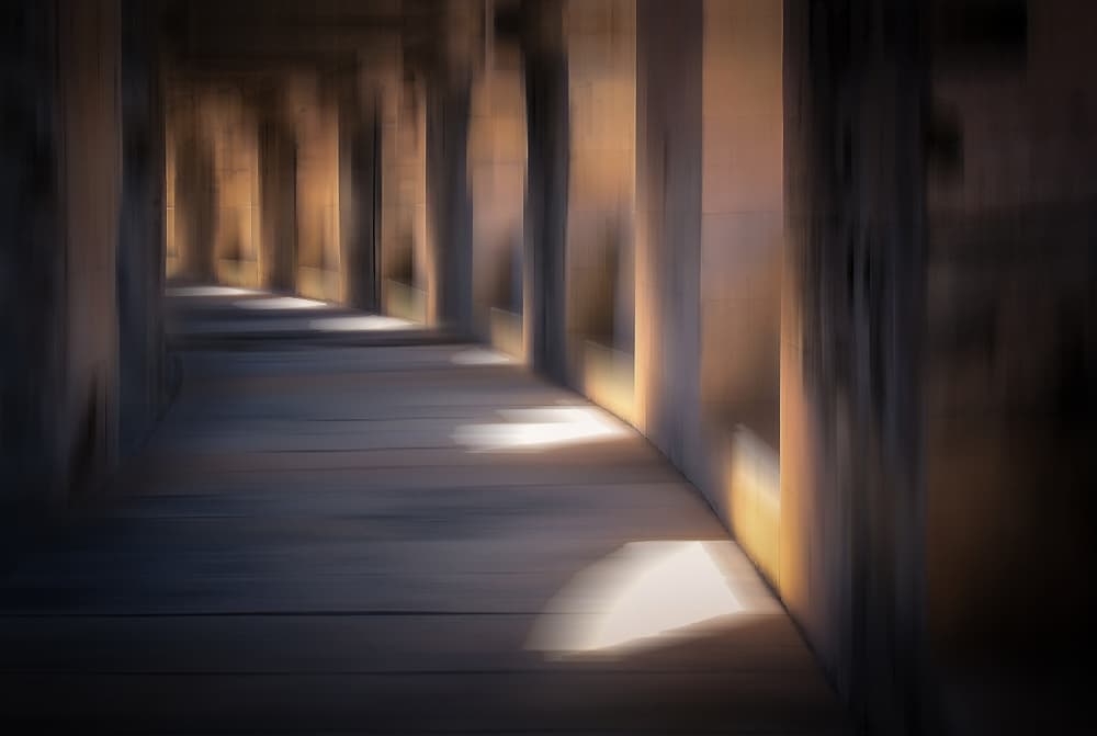 Pathway Of Light by Zina Heg — canvas wall art