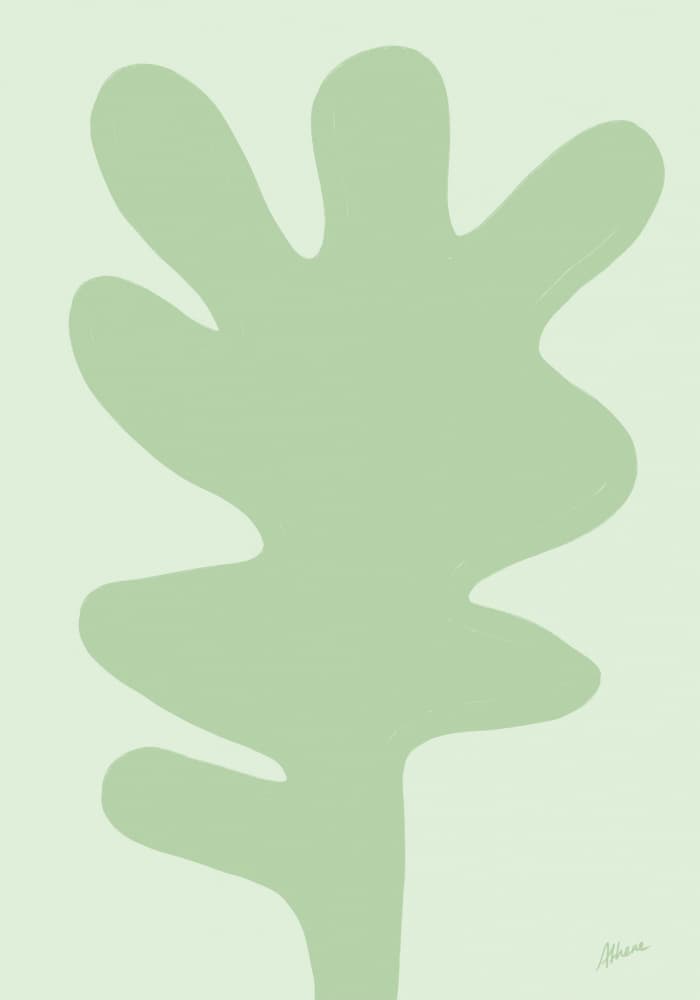 Green Plant by Athene Fritsch — canvas wall art