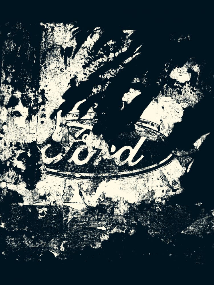 Vintage Urban Icon by Petr Strnad — canvas wall art