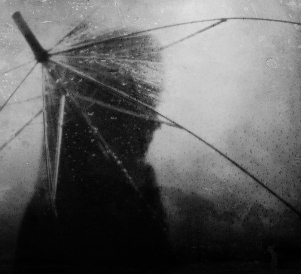 Rainy Day Silhouette by Hari Sulistiawan — canvas wall art
