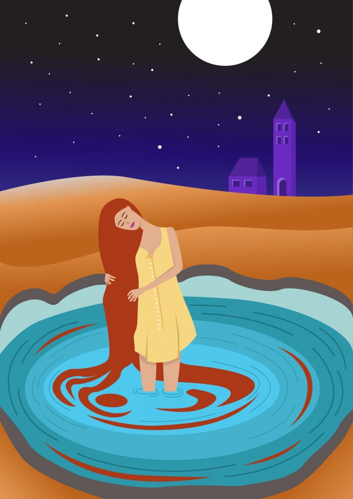 Gravity of Love by Magdalena Herichova — canvas wall art
