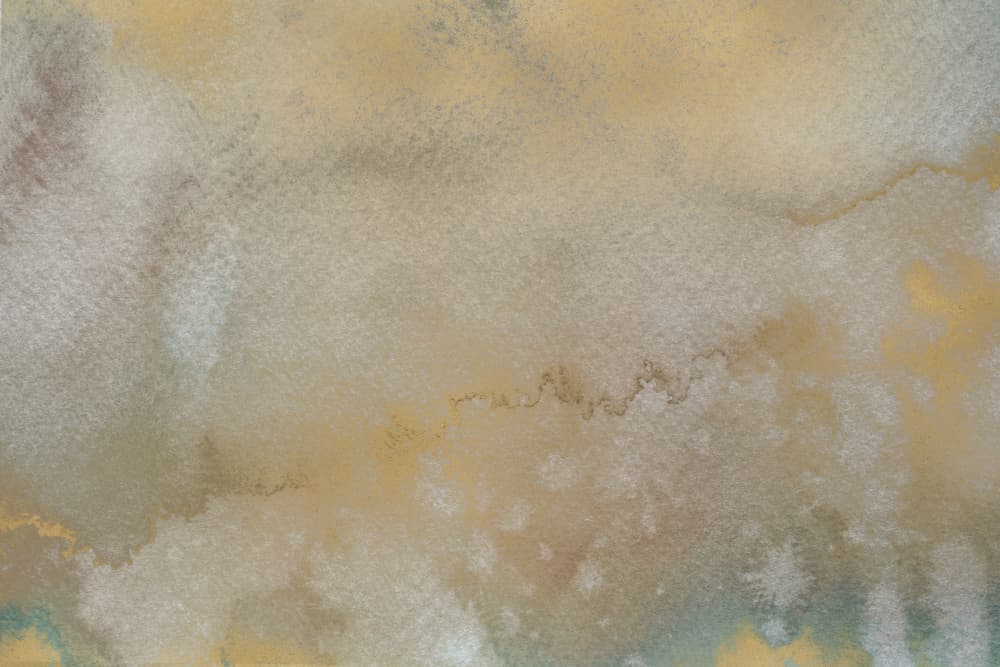 Golden Organic Flow by Bilge Paksoylu — canvas wall art