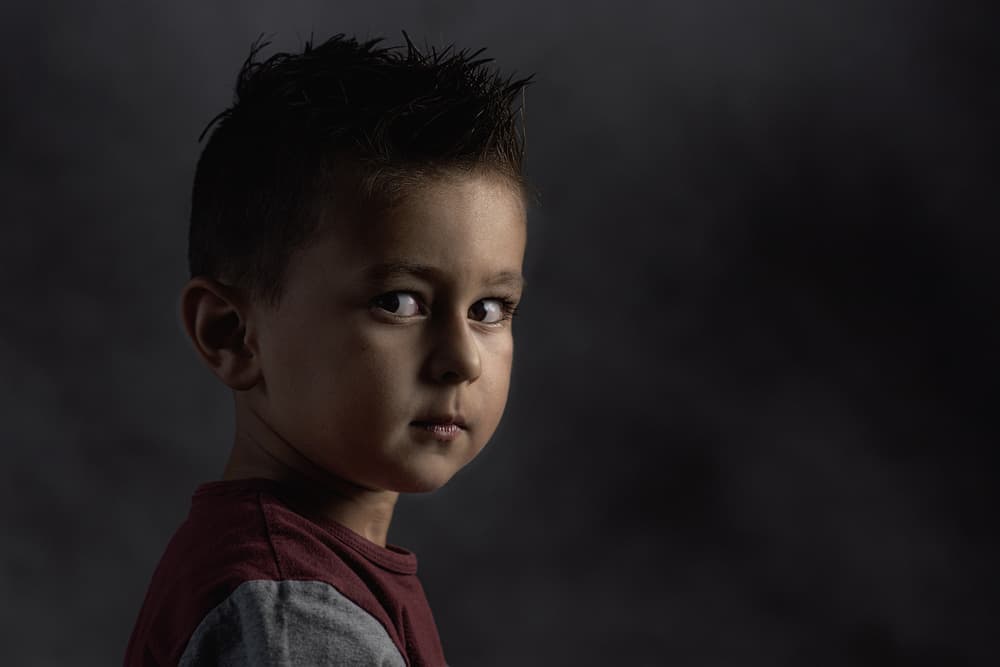 Curious Boy Portrait by Jacob Tuinenga — canvas wall art