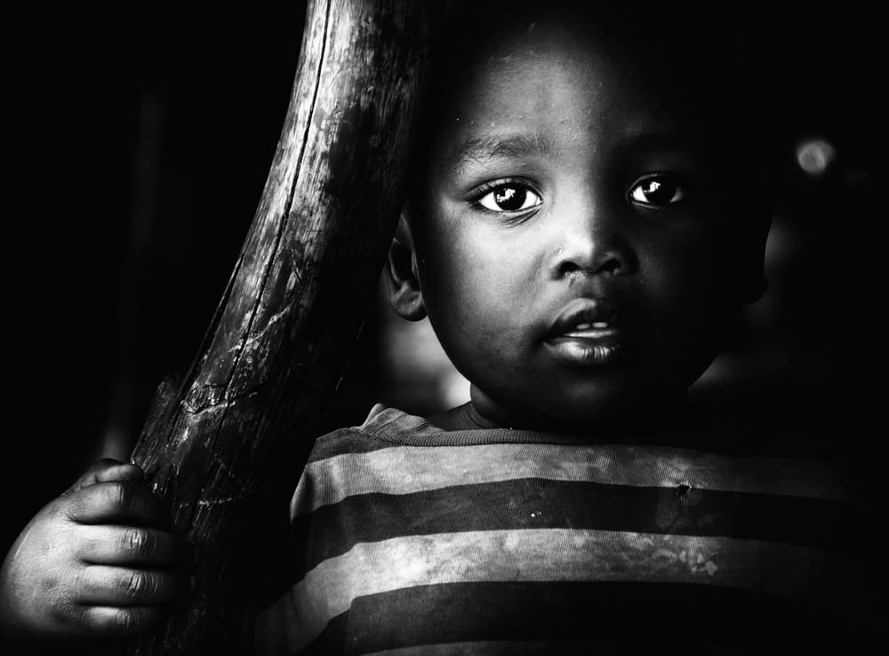 Young Boy's Gaze by Antonio Grambone — canvas wall art