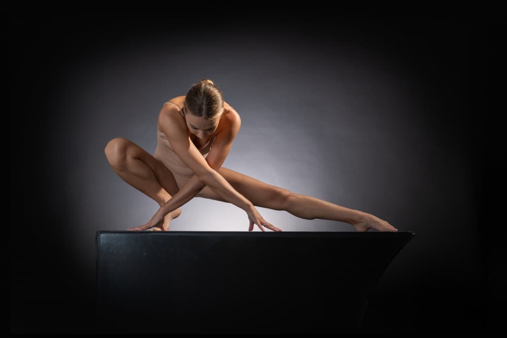 Dynamic Dance Pose by Songlin Xu — canvas wall art