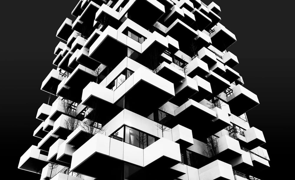 Striking Modern Architecture by Greetje van Son — canvas wall art