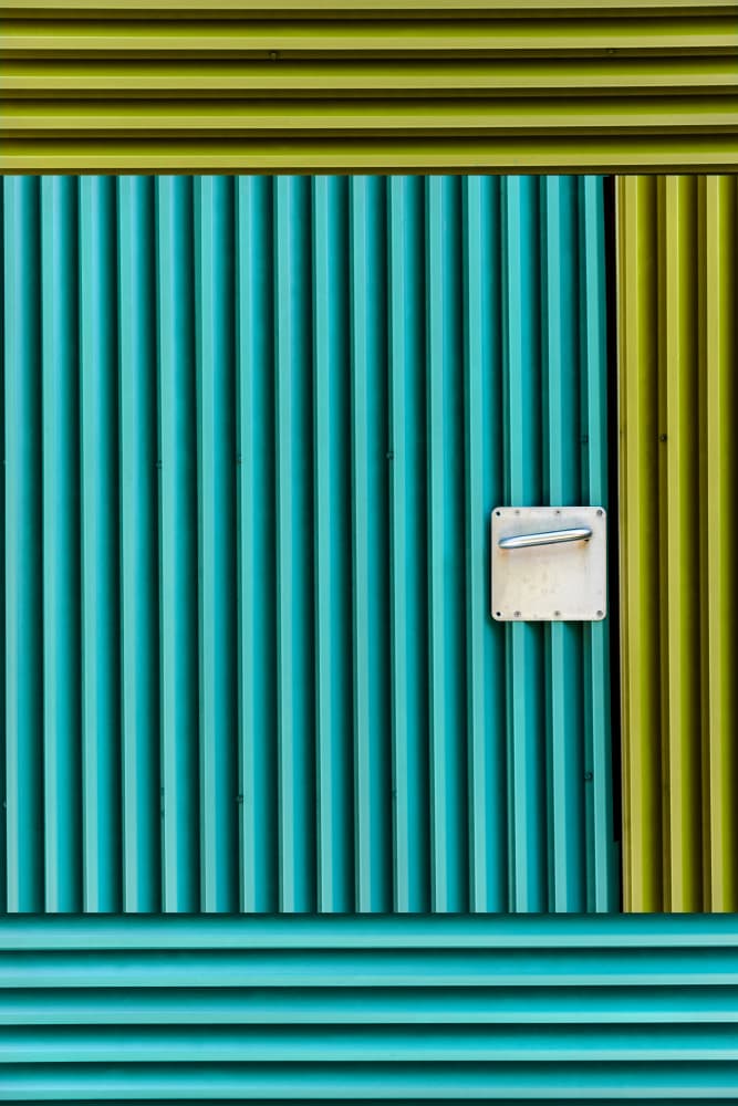 Vibrant Geometric Panels by Jois Domont ( J.L.G.) — canvas wall art