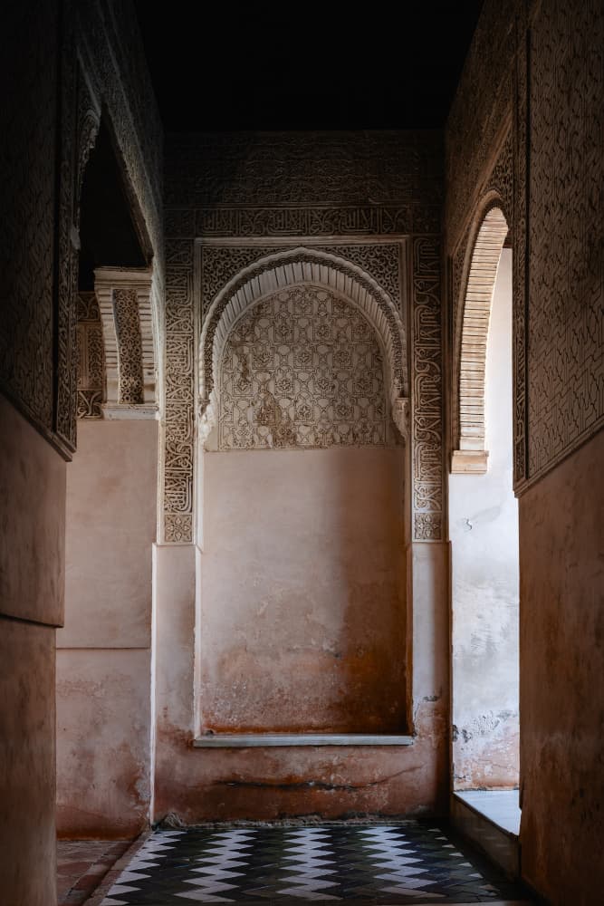 Moorish Palace Interior by Aimee Giles — canvas wall art