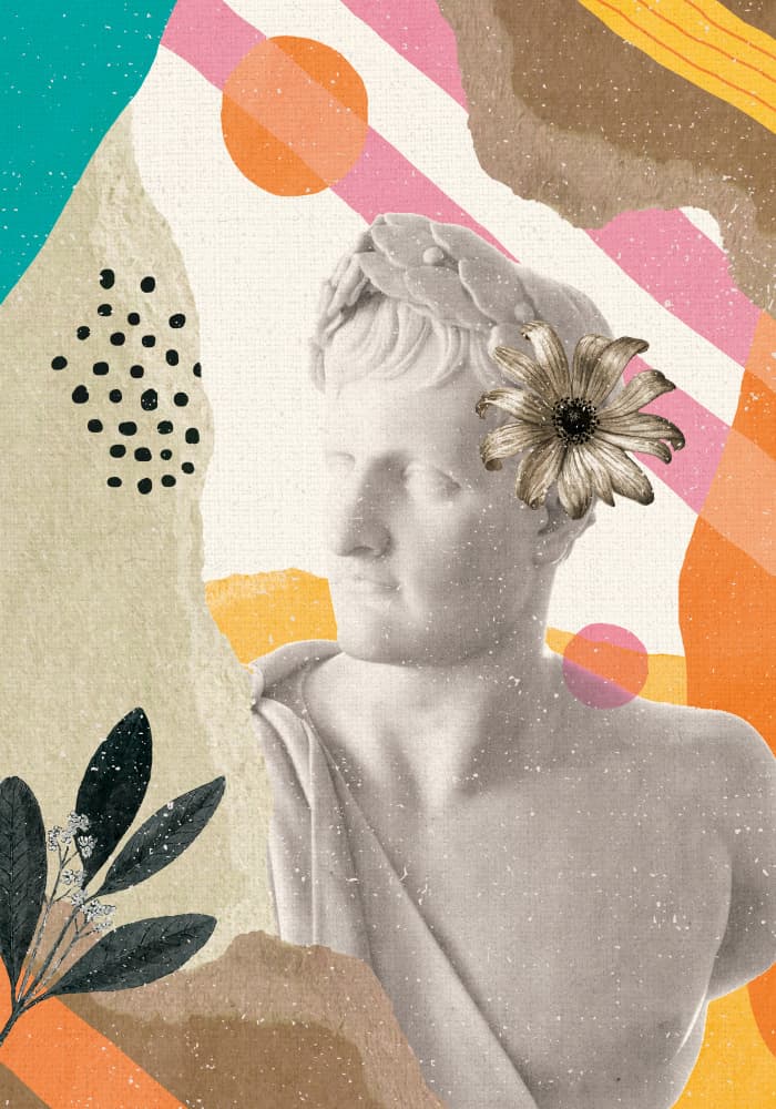Abstract Classical Figure by Aylin Demir — canvas wall art