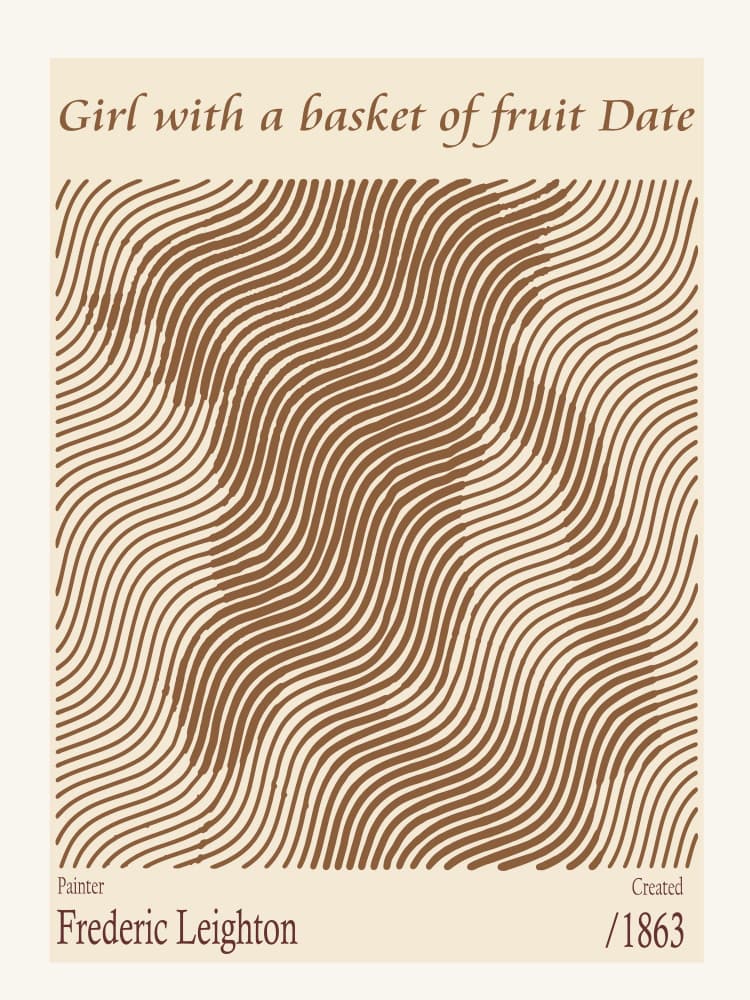 Optical Illusion Girl by Doa Project — canvas wall art