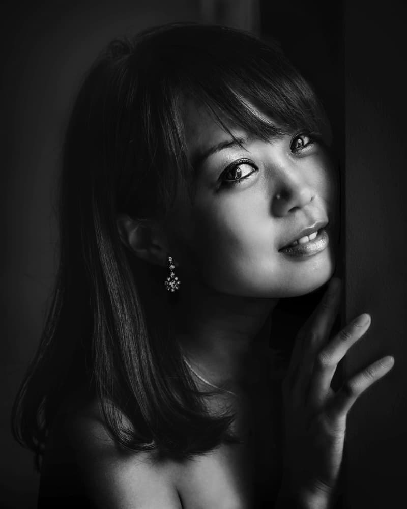 Graceful Gaze by Eiji Yamamoto — canvas wall art