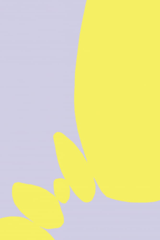 Yellow Lavender Flow by Treechild — canvas wall art