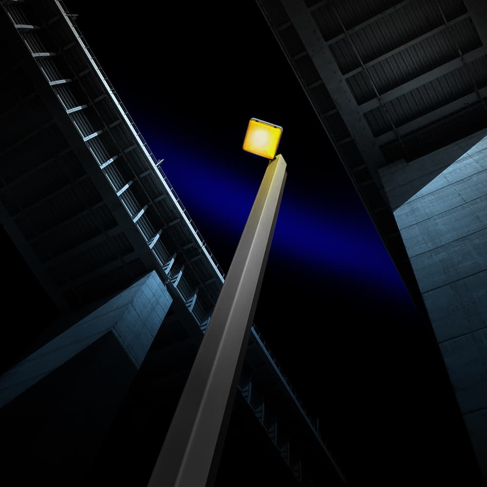 Urban Night Glow by Marc Huybrighs — canvas wall art