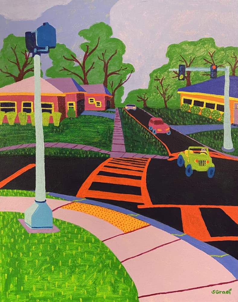 Druid Road by Sue Graef — canvas wall art