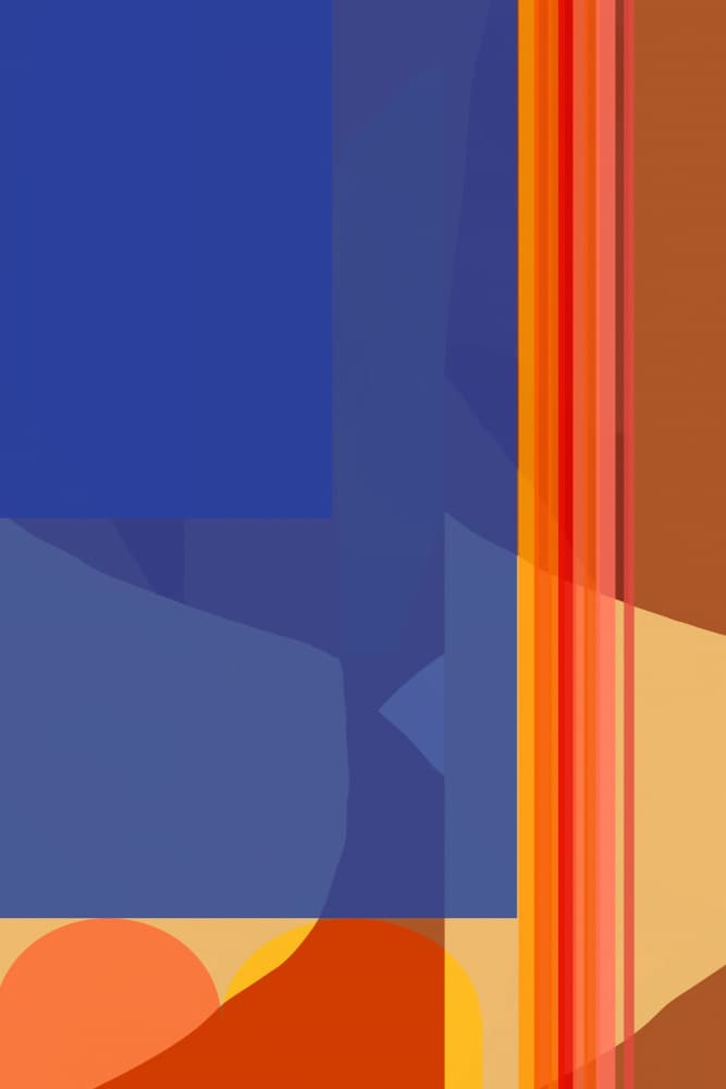 Modern Color Forms by cartissi — canvas wall art