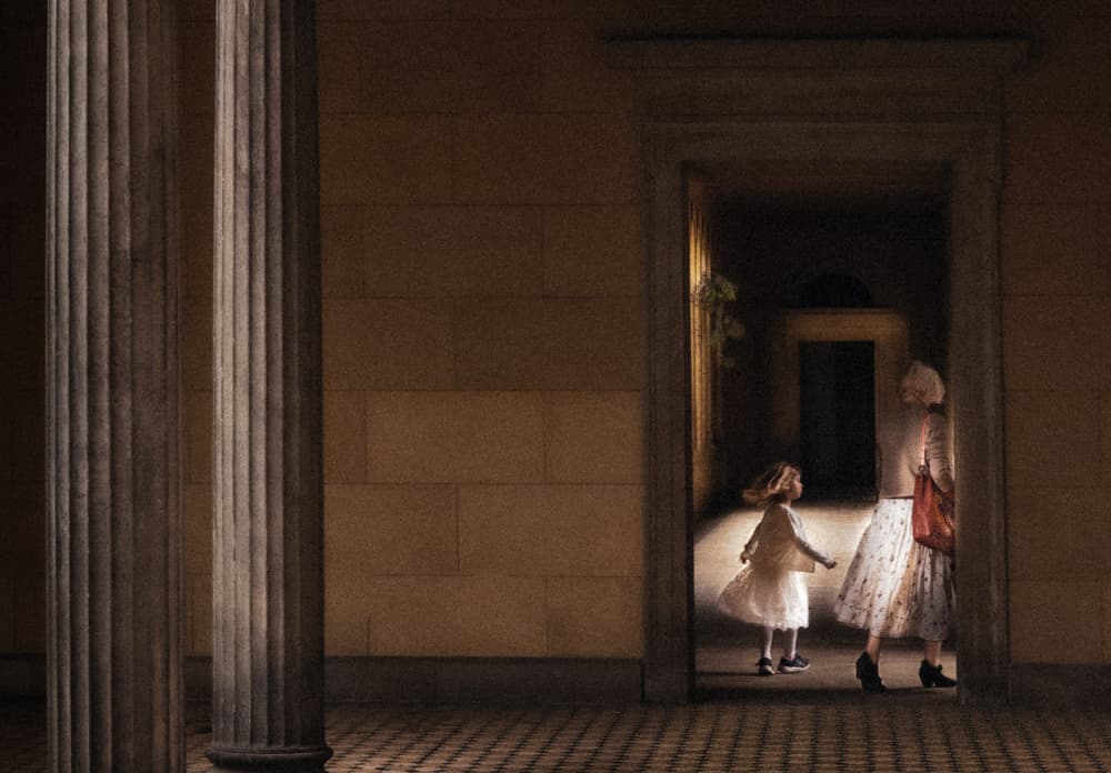 Mother Daughter Exploration by Angelika Vogel — canvas wall art