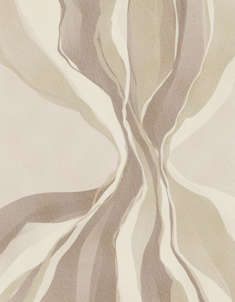 Flowing Neutral Abstract by Nikita Jariwala — canvas wall art