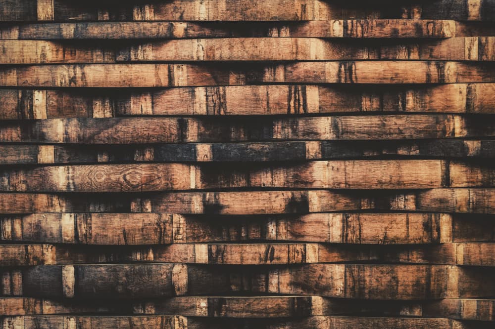 Rustic Barrel Staves by Tim Mossholder — canvas wall art