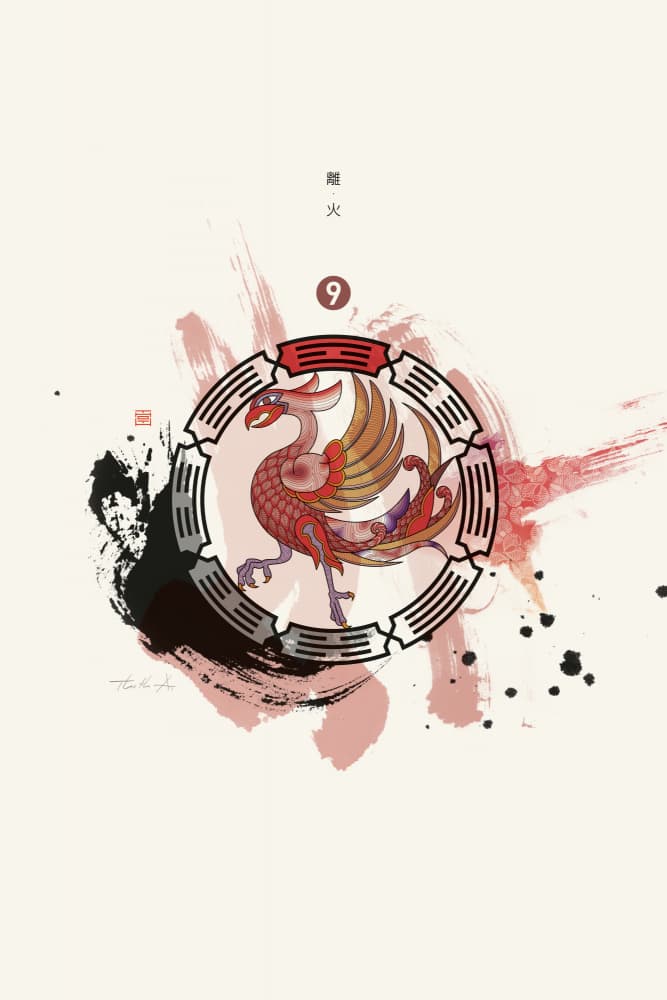 Phoenix Fire Spirit by Thoth Adan — canvas wall art