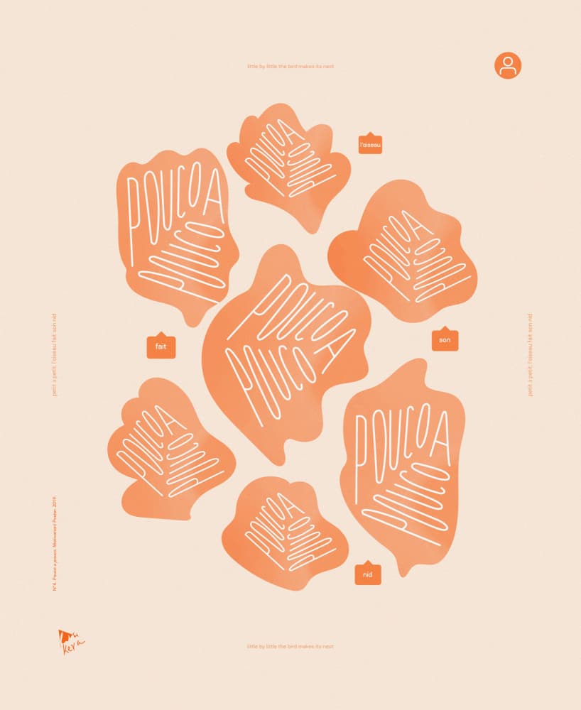 Pouco A Pouco Organic Shapes by Keva Epale — canvas wall art