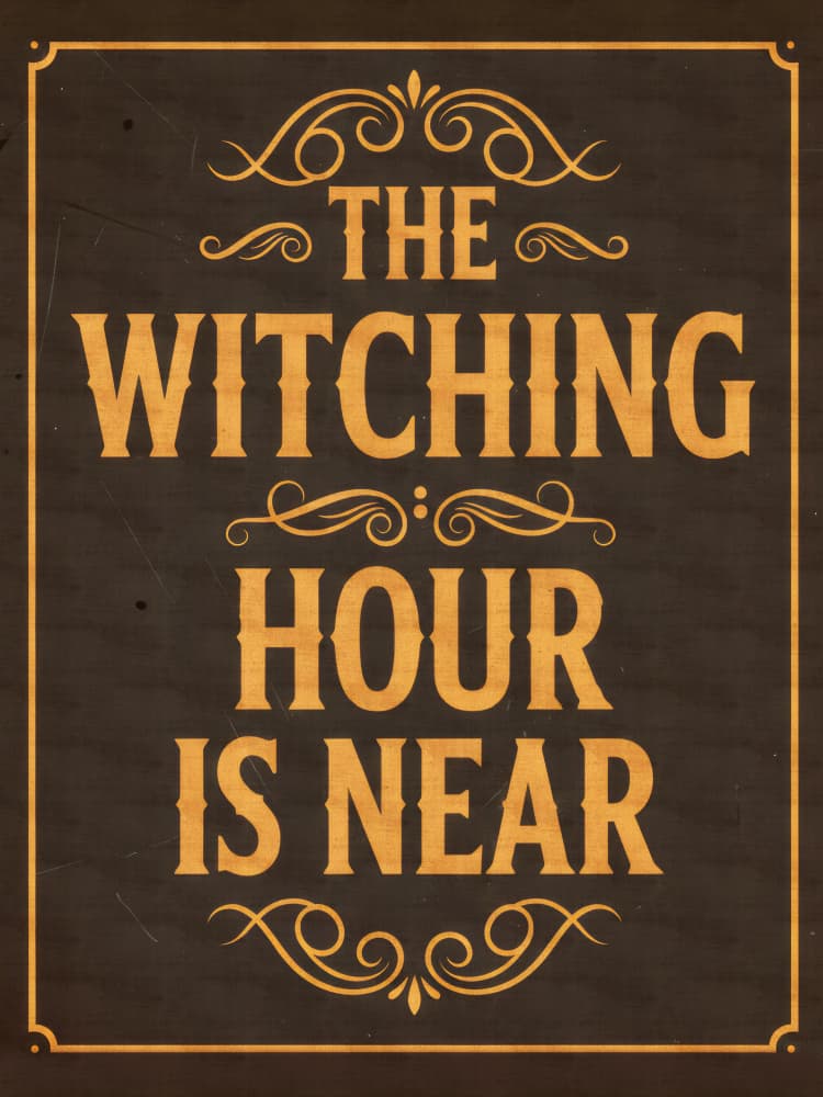 Witching Hour Is Near by Andreas Magnusson — canvas wall art