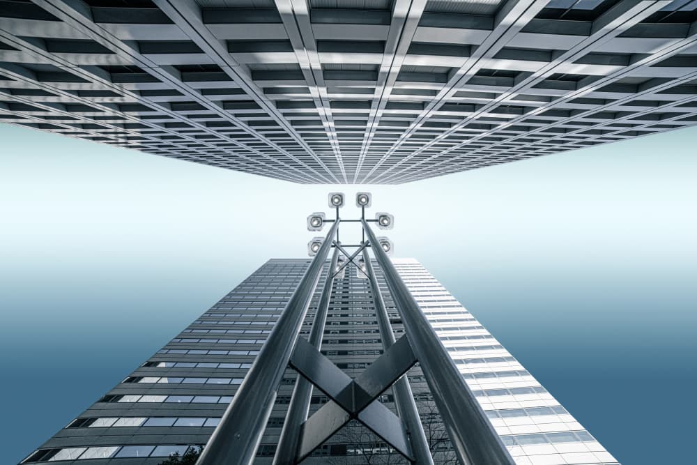 Abstract City Perspective by Takashi Suzuki — canvas wall art