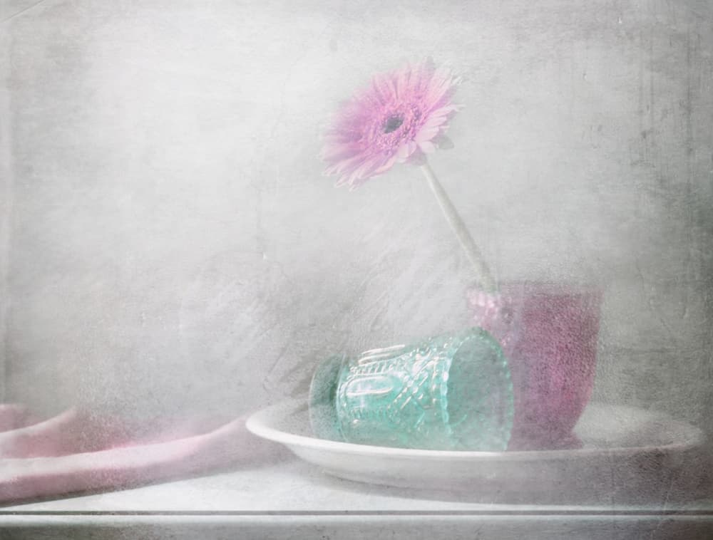 Dreamy Floral Pastels by Delphine Devos — canvas wall art
