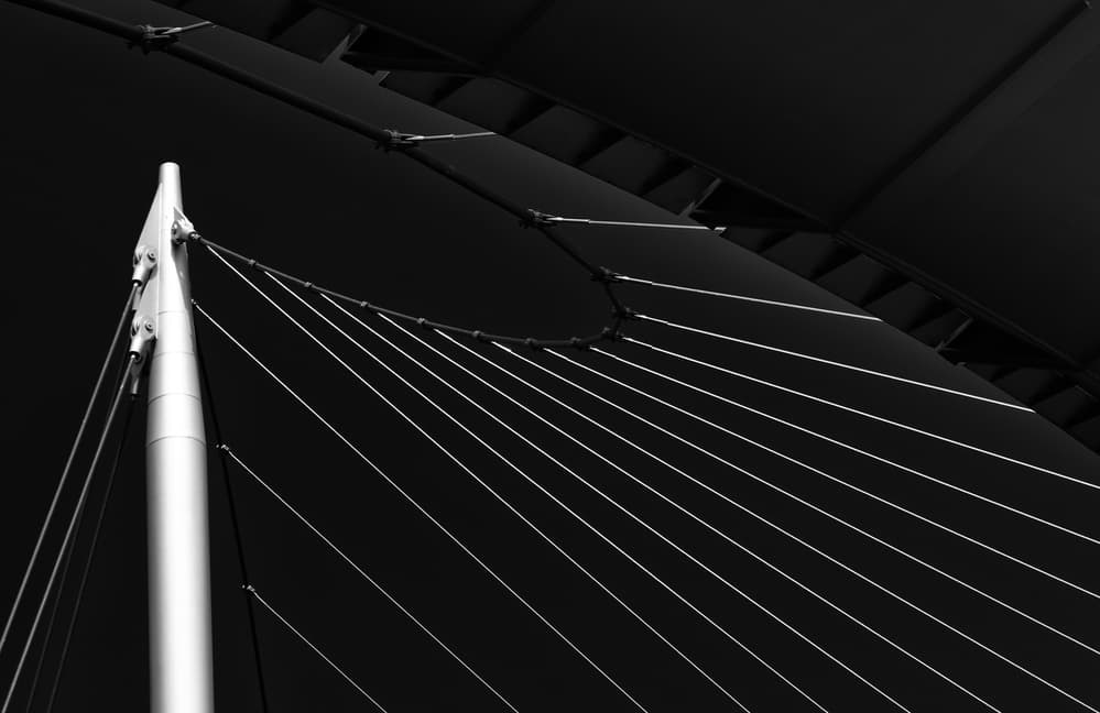 Abstract Architectural Lines by Hans-Wolfgang Hawerkamp — canvas wall art