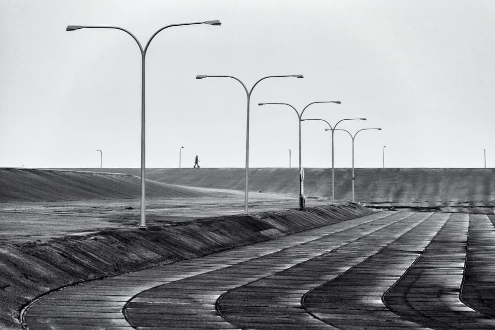 Lonely Road Ahead by Andreas Klesse — canvas wall art