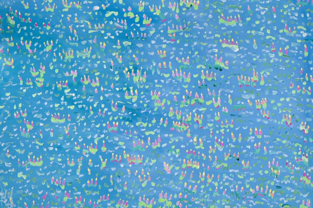Vibrant Water Impressions by Helen Joynson — canvas wall art