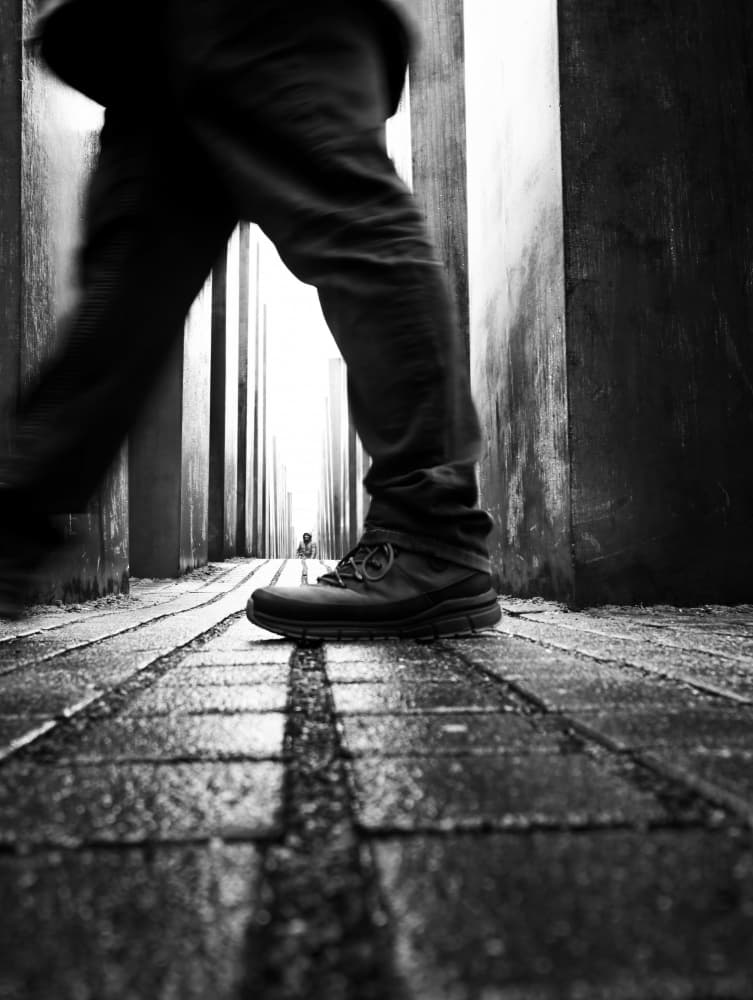 Monumental Walk by Frank Bruynseraede — canvas wall art