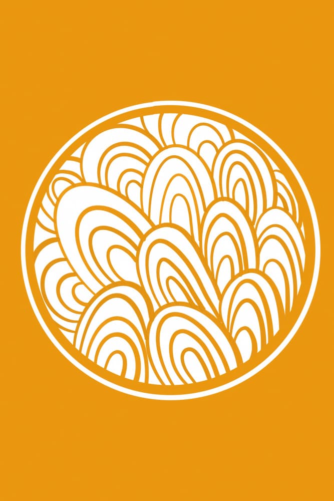 Goldenorbit by Treechild — canvas wall art