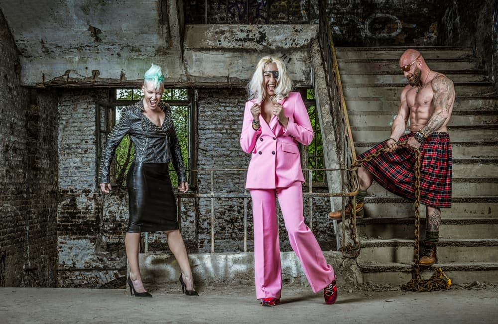 Gritty Urban Fashion by gNo — canvas wall art
