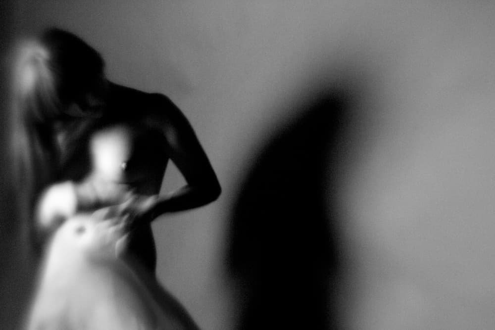 Ethereal Nude Figure by Bogdan Bouşcă — canvas wall art