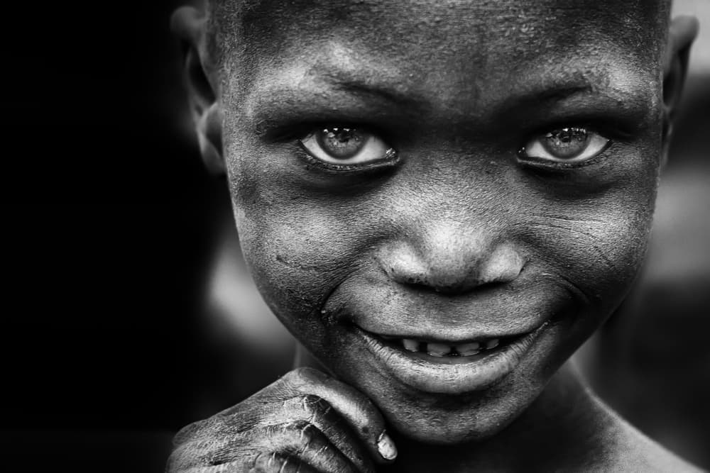 Soulful Child's Smile by Sergio Pandolfini — canvas wall art